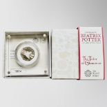 The Royal Mint : Beatrix Potter - The Tailor of Gloucester, 2018 UK 50p Silver Proof Coin,
