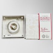 The Royal Mint : Beatrix Potter - The Tailor of Gloucester, 2018 UK 50p Silver Proof Coin,