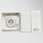 The Royal Mint : Beatrix Potter - Tom Kitten, 2017 UK 50p Silver Proof Coin, with papers, boxed.