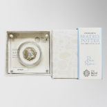 The Royal Mint : Beatrix Potter - Peter Rabbit, 2018 UK 50p Silver Proof Coin, with papers, boxed.