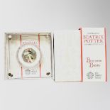 The Royal Mint : Beatrix Potter - Benjamin Bunny, 2017 UK 50p Silver Proof Coin, with papers, boxed.