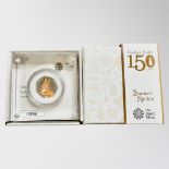 The Royal Mint : Beatrix Potter 150th Anniversary - Squirrel Nutkin, 2016 UK 50p Silver Proof Coin,