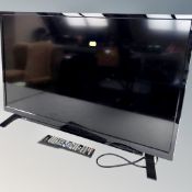 A Toshiba 32 LCD TV with remote