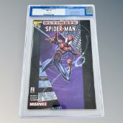 Marvel Comics (Wizard) : Ultimate Spider-Man issue 1/2, CGC Universal Grade 9.6, slabbed.