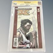 Marvel Comics : Ultimate X-Men issue 35, CGC Signature Series Grade 9.