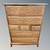 A Stag Minstrel seven drawer chest,