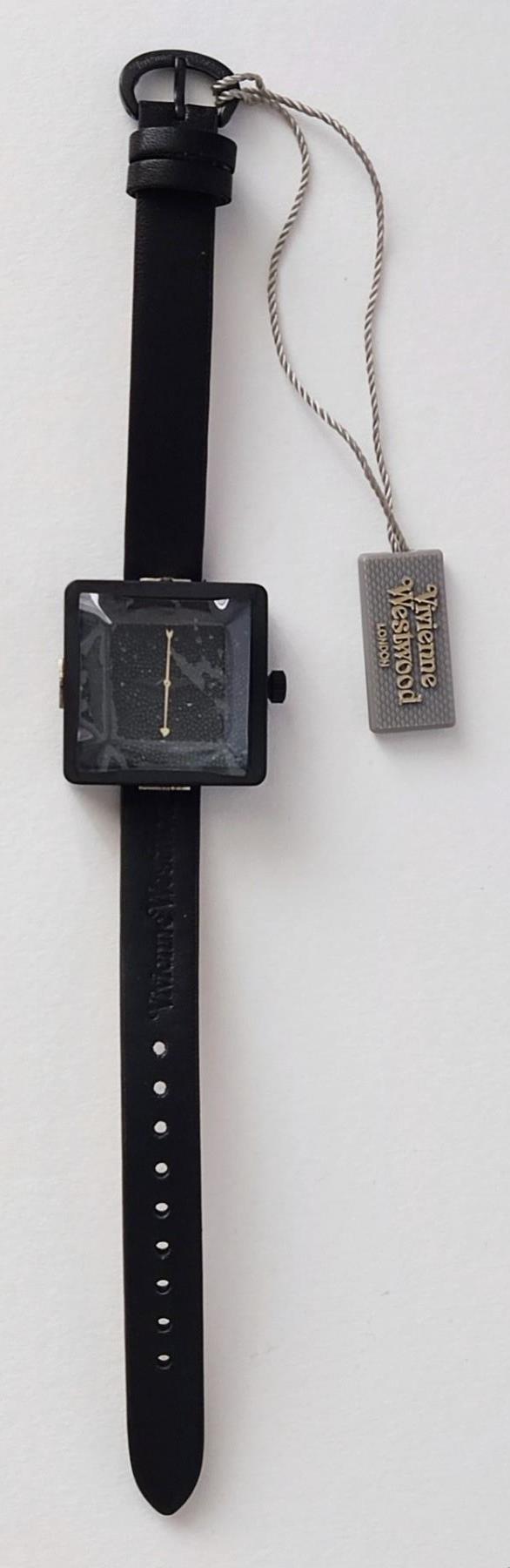 Lady's Vivienne Westwood "Cube" Quartz Watch. In VW Boxed. Model: VV008BKBKNC. - Image 3 of 3