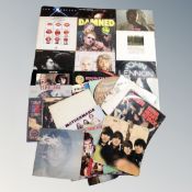 Vinyl LP records : Joy Division, Eric Clapton, Abba, Queen, Simply Red, The Beatles White Album,