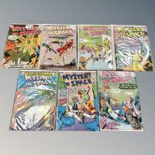 DC Comics : Mystery In Space, issues 56, 65, 92, 96, 100, 101, 108, 10¢ and 12¢ covers.