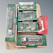 Five boxed Corgi Eddie Stobart models,