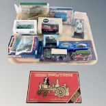A tray of boxed die vehicles : Matchbox and Corgi