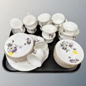 Approximately thirty-eight pieces of Paragon tea china