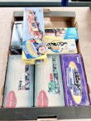 A box of Corgi die cast models : Chipperfields Circus, vintage glory of steam,