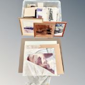 A box of pictures,