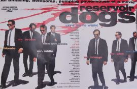 Reservoir Dogs, Ghostbusters and Batman The Dark Knight posters,