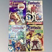 Marvel Comics : Fantastic Four issues 55, 56, 58 and 59.
