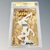 DC Comics : Batman issue 620, CGC Signature Series Grade 9.