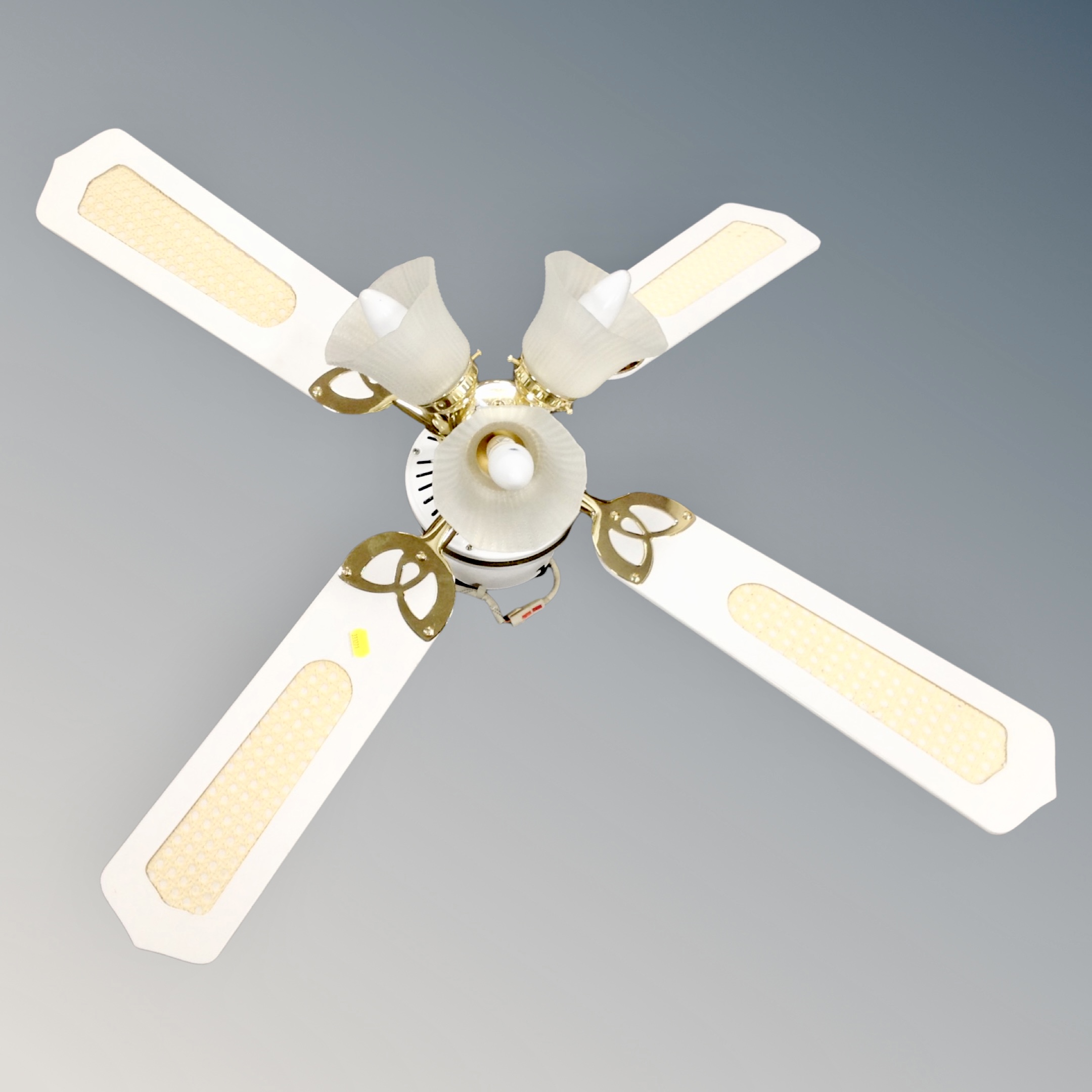 An electric ceiling fan light, - Image 2 of 2