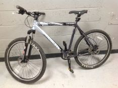 A Coyote Nevada front suspension mountain bike