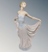 A Lladro figure of a ballerina