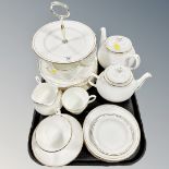 Approximately thirty pieces of Duchess Ascot tea china