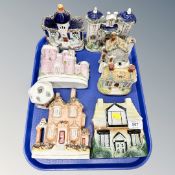 Eight 19th century Staffordshire houses