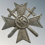 A German Third Reich War Merit Cross, maker Klein and Quenzer,