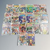 Marvel Comics : Master of Kung Fu, various issues,