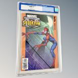 Marvel Comics : Ultimate Spider-Man issue 5, CGC universal grade 9.