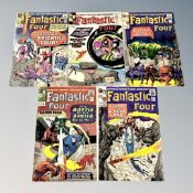 Marvel Comics : Fantastic Four issues 36, 38, 39, 40 and 47.