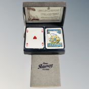 An Orient Line to Australia playing cards in box and a further pair of Kirschner playing cards