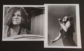 Photographer Jim Marshall vintage silver gelatin photos of Janis Joplin at the Monterey pop