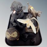 A Lladro figure of an owl,