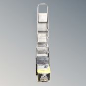 Three sets of folding step ladders, various, Black and Decker sander,