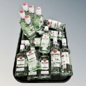 Fifteen x Bacardi White Rum : 3 x 350 ml bottles & 12 x 200 ml bottles.