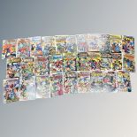 Marvel Comics : The Avengers and Captain America, mixed titles (approximately 30).