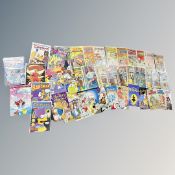 Marvel, Harvey, Dell and Bongo Comics : mixed titles - Scooby Doo, Disney, The Simpsons, etc,