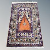 An Anatolian prayer rug,