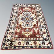 An eastern woollen rug,