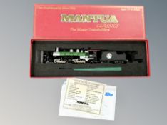 A Mantua Classics boxed die cast locomotive 345001 2-6-6-2 articulated with tender flywheel drive