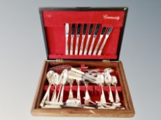 A canteen of Community silver plated cutlery