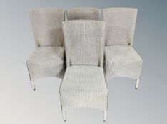 A set of four Neptune Loom garden chairs