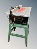 A Ferm FZ250 electric table saw