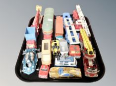 A tray of die cast vehicles, Dinky Joes car,