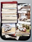 A large quantity of colour photographs of civilian and military emergency vehicles