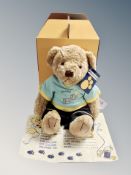 A Bear Factory Teddy bear in original box with tag