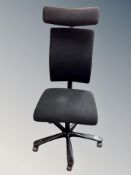 A Hag H05 high backed adjustable office chair, RRP £1073.
