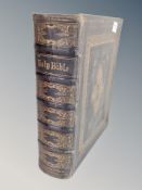 A Victorian leather bound bible