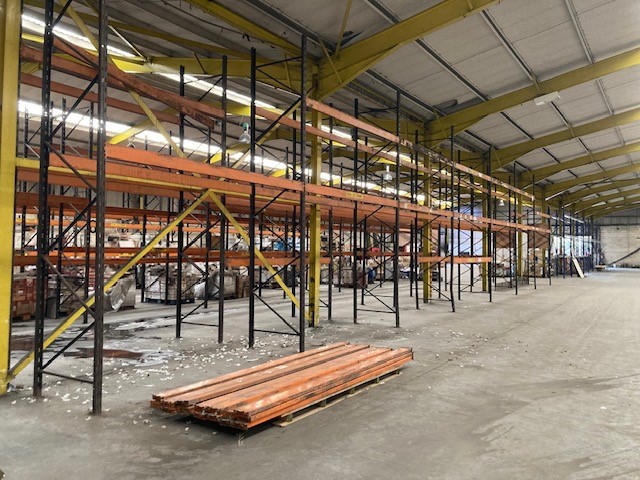 A large quantity of warehouse racking comprising of Dexion A3 grey and blue system approximately 20 - Image 8 of 10