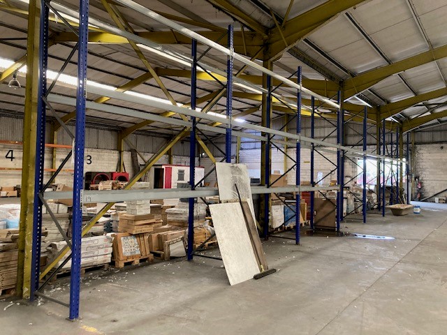 A large quantity of warehouse racking comprising of Dexion A3 grey and blue system approximately 20 - Image 2 of 10
